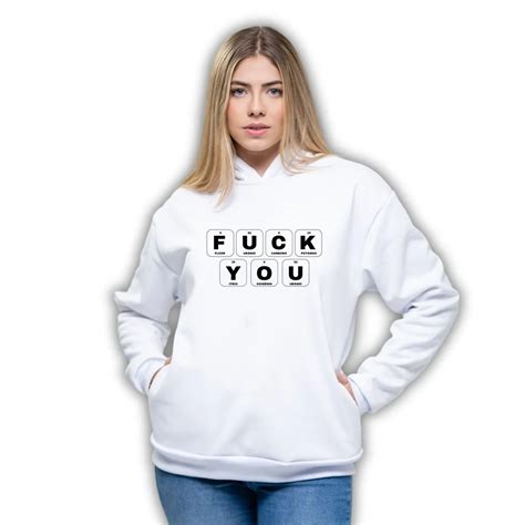 Comprar Moletom Capuz Tabela Periódica Fuck de R a R Update