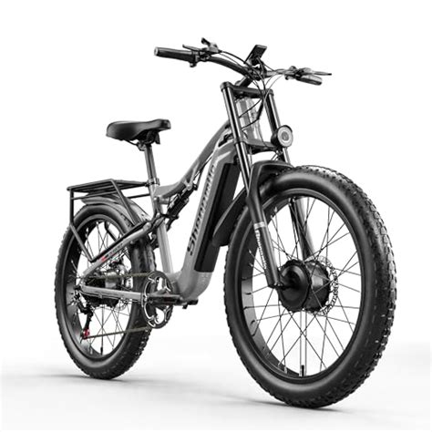 Shengmilo S600 26 Zoll Elektrofahrrad für Erwachsene E Bike mit Zwei