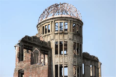 Main Building A Bomb Dome Hiroshima Stock Photo Image Of Disaster