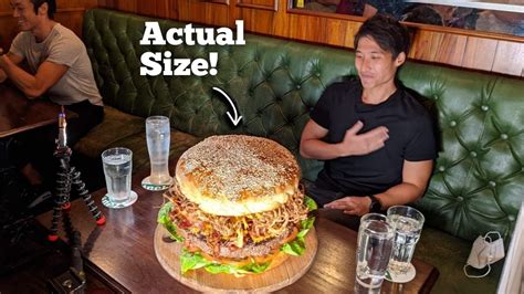 Undefeated 5kg Monster Burger Challenge Biggest Burger In Singapore Record Smashed Youtube