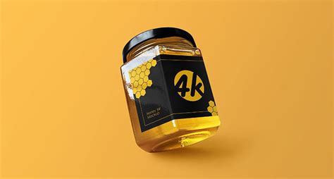 Honey Jar Free PSD Mockup – FreeMockup.net