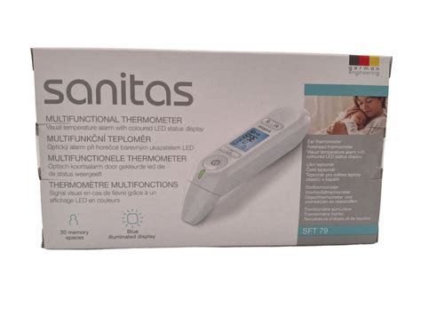 Sanitas Multifunktions-Thermometer SFT 79 Thermometer Ohr- und ...