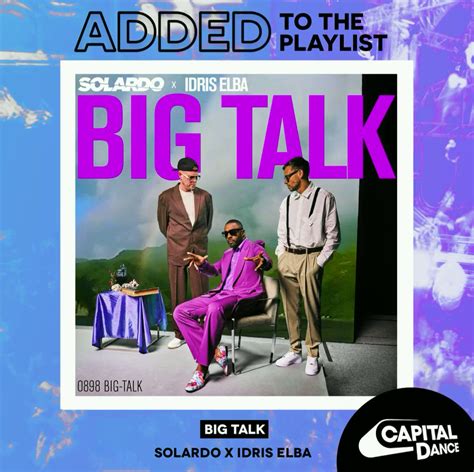 Big Up Capitaldance And Mistajam Adding Big Talk To The Playlist 🙌