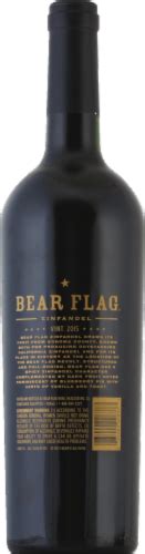 Bear Flag Zinfandel California Red Wine Ml Qfc