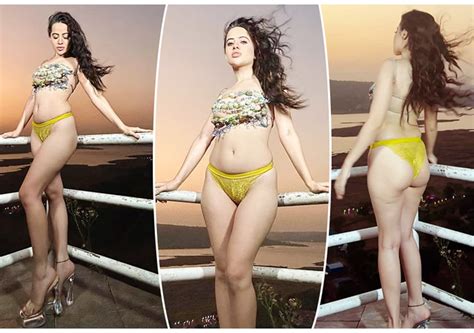 Urfi Javed Flaunts Super Hot Body In A Unique Bikini Leaves Fans