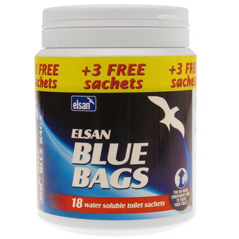 Elsan Blue Bags Sachets Camping Caravan Toilet Chemical Leisure Warehouse