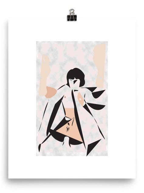 To The Side Erotic Wall Art Sensual Art Nude Art Print Erotic Painting