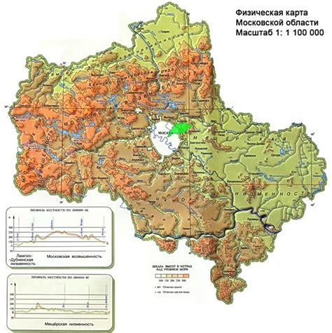 Мосгуберния.RU | Карта Московской области (Подмосковья)
