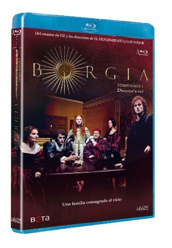 Borgia Temporada 1 Blu Ray Amazones John Doman Isolda Dychauk