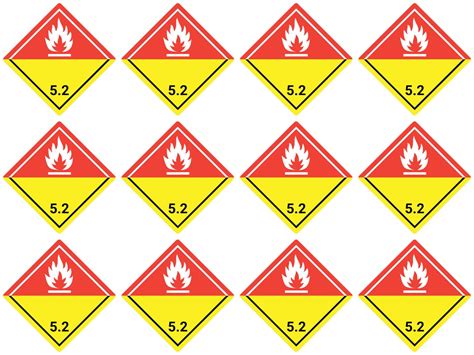 Laminierte Aufkleber X Mm St Ck Gefahrzettel