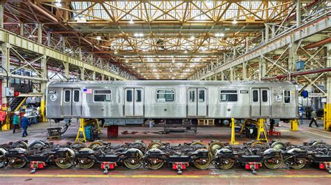 Inside the Massive Repair Shops Where Subway Cars Go for a Makeover