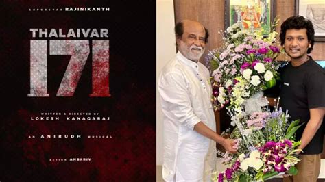 Thalaivar 171 தலைவர் 171 டைட்டில் டீசர் ரெடி அசுர வேகத்தில் லோகேஷ்
