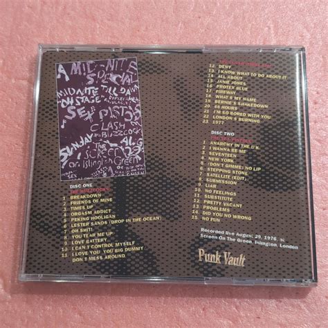 Yahoo オークション 2CD LIVE Sex Pistols Clash Buzzcocks Midnight