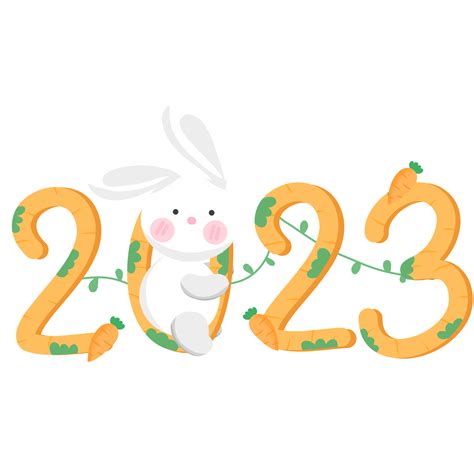 2023 Year Of The Rabbit 13281307 PNG