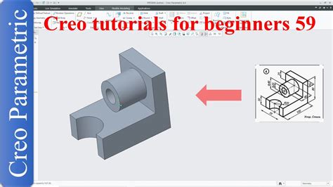 Creo Parametric Tutorials For Beginners Creo ProE Tutorial 59 YouTube