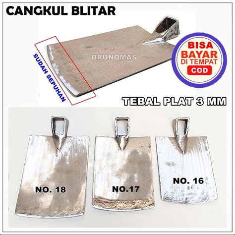 Jual Cangkul Blitaran Pacul Baja Super Blitar Shopee Indonesia