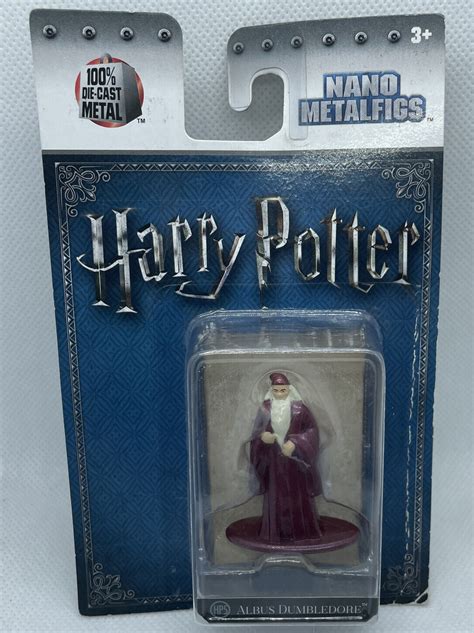 Harry Potter Nano Metalfigs Albus Dumbledore 1 5 Inch Diecast Figure Red Robe Ebay