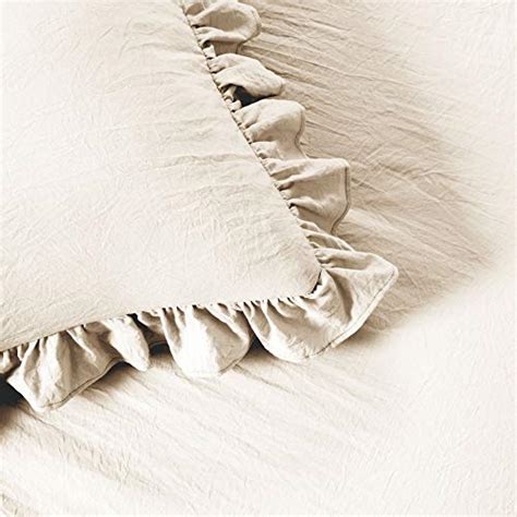 Lush Decor Ruffle Skirt Bedspread Vintage Chic Farmhouse Style