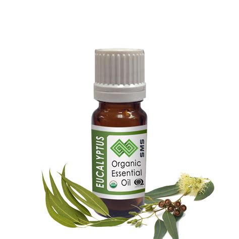 Eucalyptus Essential Oil Globulus Organic SMSOrganics Pure Essential