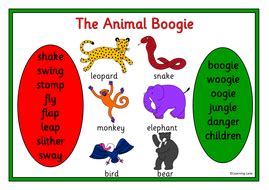 The Animal Boogie story resource pack- Jungle animals | Teaching Resources