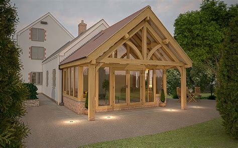 oak framed garden room - Google Search | Garden room, Oak framed extensions, House styles