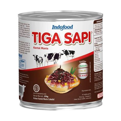 Jual Susu Kental Manis Tiga Sapi Indofood G Shopee Indonesia