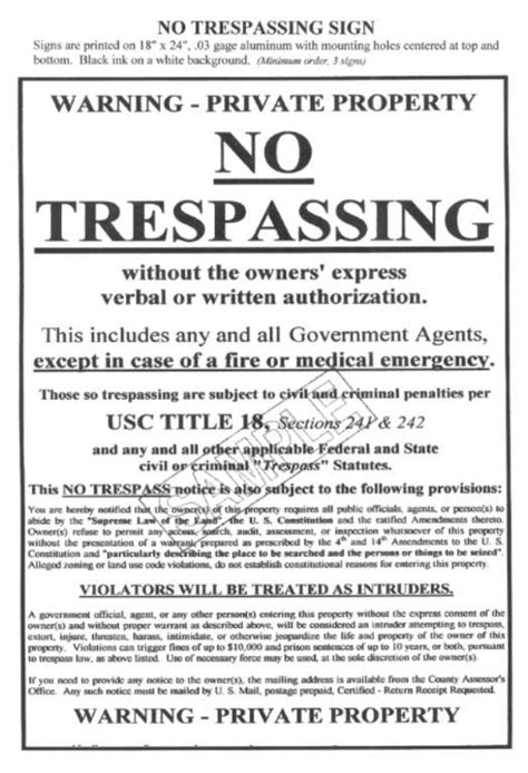 Good No Trespassing Sign No Trespassing Signs Knowledge And Wisdom