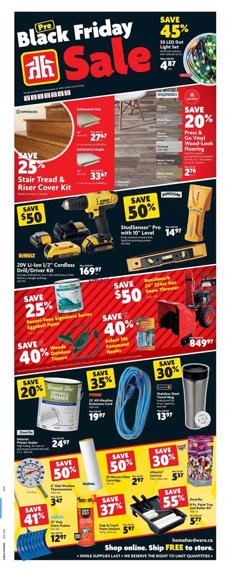 Home Hardware Building Centre ON Flyer November 19 To 25