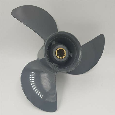 9 1 4 X 12 For Honda Outboard 25 Hp 30 Hp Pitch 12 10 Spline 58130 Zv7 000za Aluminium Propeller