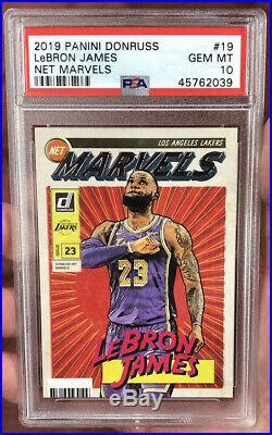 Marvel Trading Cards Panini Donruss Net Marvels Lebron James