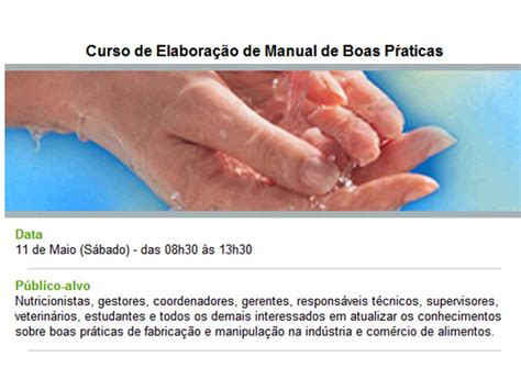 Mundo Nutricionista Curso De Elabora O De Manual De Boas Pr Ticas