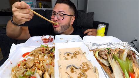 Huge Thai Food Mukbang Youtube