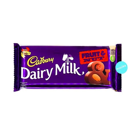 Cadbury Dairy Milk Fruit & Nut, 80 gm