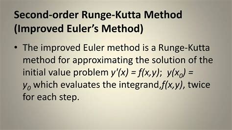 Runge Kutta Methods Pptx