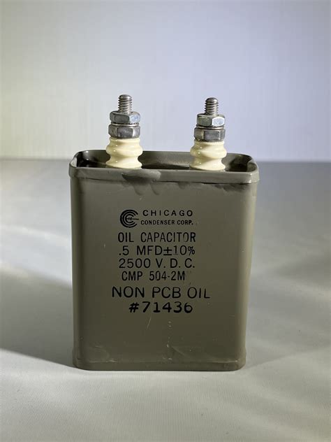 CMP504-2M .5 uF 2500 VDC Capacitor - Capacitor Industries