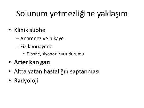 PPT Solunum Yetmezliği PowerPoint Presentation free download ID