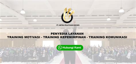 Customized Training Mitra Pelatihan Sukses