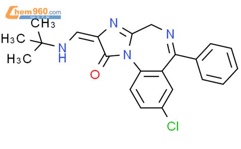 61197 70 4 2E 2 Tert Butylamino Methylidene 8 Chloro 6 Phenyl 2 4