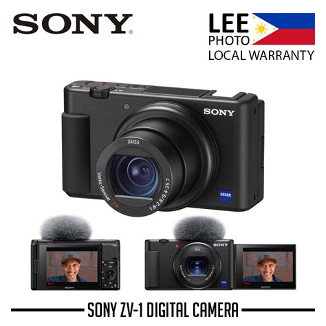 Sony Zv 1 Digital Camera Black Lee Photo Z V1 Zv1 Best For Vloggers