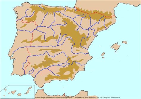 Bloque 2 El relieve español su diversidad geomorfológica Blog de