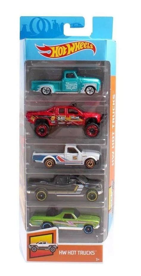 Carrinho Hot Wheels Set Carros Hw Hot Trucks Mattel Toyshow Tudo De Marvel Dc