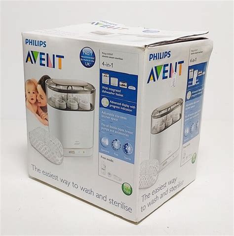 A Phillips Avent baby bottle sterilising kit. Presenting as-new...