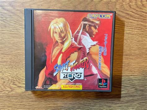 Sony Ps Playstation Japon Ntsc Street Fighter Zero Eur Picclick Fr