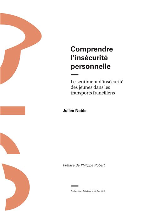 Comprendre L Ins Curit Personnelle Cairn Info