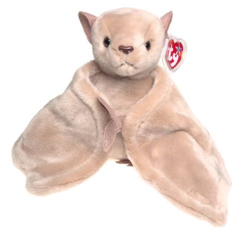 Ty Beanie Baby Batty The Bat Brown Version