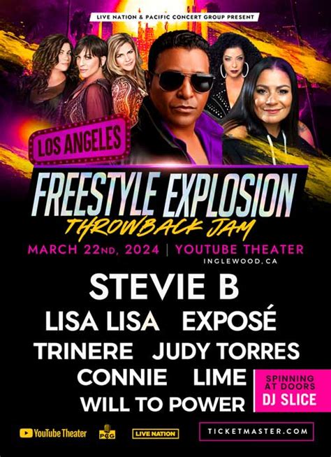 Freestyle Explosion 2024 Los Angeles Tickets Hetty Laraine