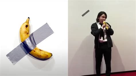 Hungry S Korean Student Eats Banana Artwork