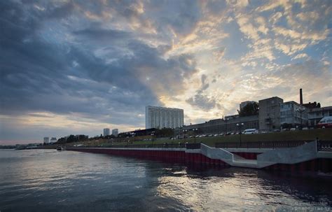 Новая набережная Вечерняя прогулка | Саратов онлайн