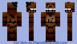 Nightmare Freddy Minecraft Skin