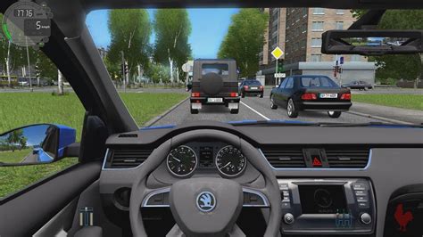 Skoda City Car Driving